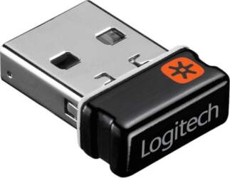 LOGITECH Unifying USB Receiver, Black (910-005931)