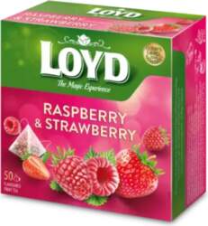 Loyd Fruit tea Pyramids with raspberry
