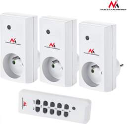 Maclean Controlled socket, 3pcs MCE153 (MCE153)