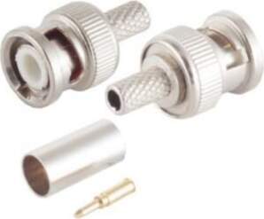 MicroConnect BNC crimp plug for RG59