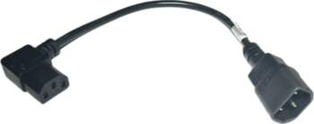 MicroConnect Power adapter C13 C14 angled