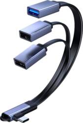 MicroConnect USB-C Angled splitter cable  to