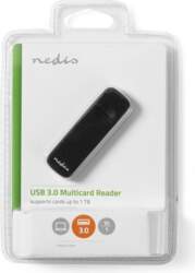 Nedis CRDRU3100BK SD/microSD Card Reader (CRDRU3100BK)