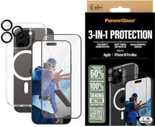 PanzerGlass Bundle iPhone 16 Pro Max