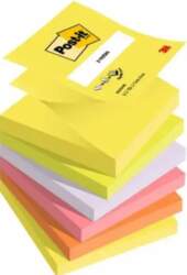 Post-It ® Z-Notes, assorted neon colors