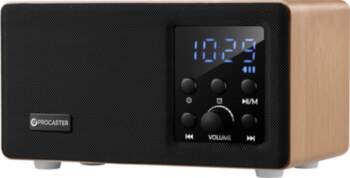 ProCaster Fusion FM clock radio with