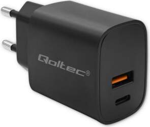 Qoltec GaN POWER PRO | 1xUSB-C
