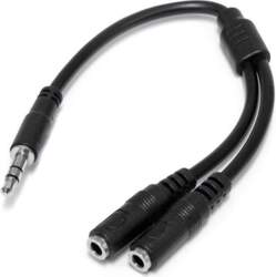 StarTech.com Slim Stereo Splitter Cable
