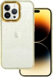 TEL PROTECT Gold glitter phone case