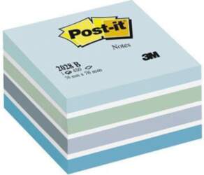 3M Blue pastel Post-it note cubes