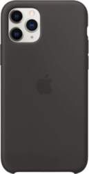 APPLE Silicone Case, Black, for iPhone