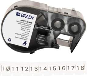Brady BMP41/BMP51/BMP53/M511 Label Printer Labels (M4C-375-498)
