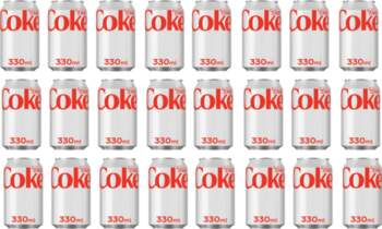 Coca-Cola Diet UK soft drink, 330
