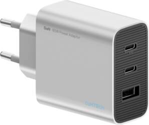 Cuktech 65W GaN 2xUSB-C 1xUSB-A Wall