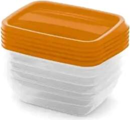 Curver Rectangular food container set, 5x0