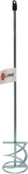 D Line Mixer dimensions, for plaster