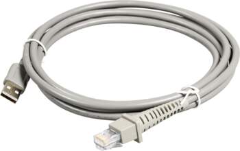 Datalogic USB cable, straight, grey, 2m