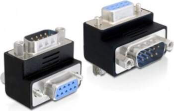 Delock D-Sub9 Adapter - D-Sub9 Straight/Right