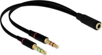 Delock Headset Adapter 1x 3.5mm