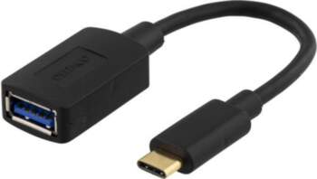 Deltaco USB-C to USB-A Cable, USB