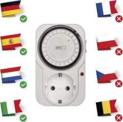 EMOS Mechanical timer Socket TS-MD31 SCHUKO