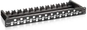 Equip 19" Patchpanel 24xKeystones UTP 1U