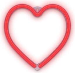 Forever  Light FLNEO7 HEART Neon LED
