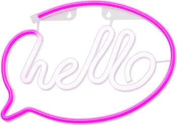 Forever Light Neon LED Light HELLO