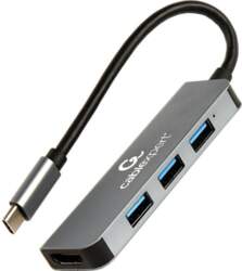 Gembird Multi-Port Adapter USB Type C