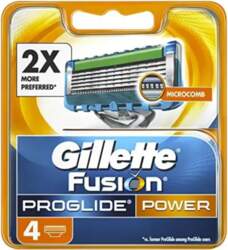 Gillette Fusion ProGlide Power (4 pcs)