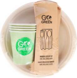 GoGreen Compostable picnic dish set for