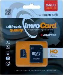 IMRO 64GB microSDXC memory card, Class