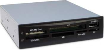 INTER-TECH Multicard Reader CI-02 (black) (88884088)