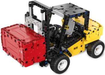 Jamara CaDA Forklift Bricks yellow 8+