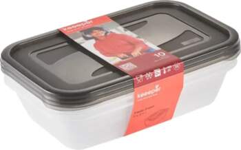 Keeeper Food container set rectangular 3x2