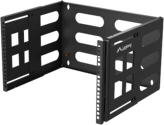 LANBERG Folding Wall-Mount Bracket, 19" 6U