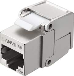 Lanview Cat6a Shielded flip jack keystone
