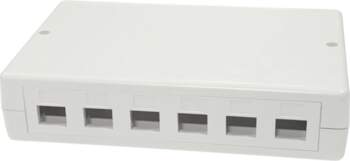 Lanview Surface mount box for 6/12