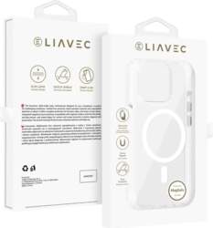 Liavec Glossy phone case with MagSafe