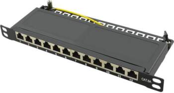 LogiLink Cat.6A Patch Panel 12-Port