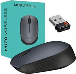 LOGITECH M170 Wireless Computer Mouse (910-004646)