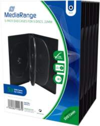 MediaRange DVD Empty Box 5-pack DVD