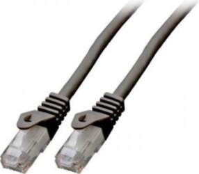 Mercodan Patch cable KAT6 UTP, Black