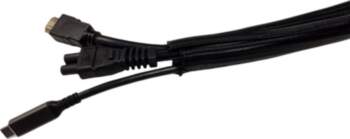 Mercodan Self-closing braided sleeve 25mm, 50m