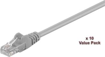 MicroConnect U/UTP CAT5e 2m Grey 10