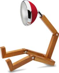 Mr. Wattson Table lamp, Flash Red