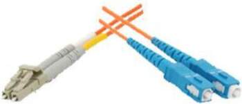 Opticord Duplex optical patch cable, LC-SC
