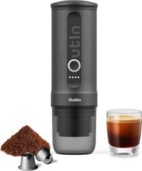 OUTIN Compact coffee maker, Space Grey