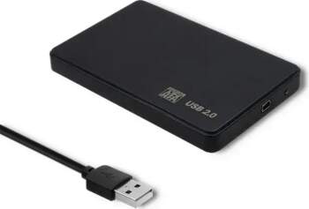Qoltec External Hard Drive Case for