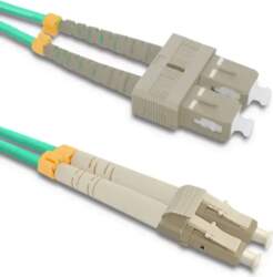 Qoltec Fiber optic patch cord LC/UPC